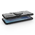 Pikkukuva 4 / 8: Samsung S20 Plus iskunkestävä kotelo ThinArmor sormustelineellä Black