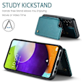 Miniatyrbild 5 av 7: CaseMe Stöttåligt Skal Korthållare Stativ 4-Fack Samsung A52 / A52s Grön