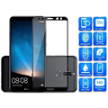 Miniatyrbillede 1 af 2: Mate 10 Lite hærdet glas 0,26 mm 2,5D 9H fuld ramme Svart