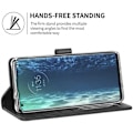 Miniatyrbillede 3 af 4: Motorola Moto Edge Plus Pung Etui PU Læder 4 RUMMET Black