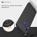 Miniatyrbillede 4 af 7: Xiaomi Redmi Note 7 Shockproof Shell SlimCarbon Black