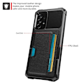 Miniatyrbillede 2 af 7: Samsung A72 4G/5G stødsikkert cover med kortrum Solid V2 Black