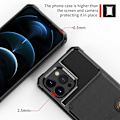 Miniatyrbild 3 av 7: iPhone 15 Pro Stöttåligt Premium Skal 4-FACK Solid V3 Svart