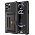 Pikkukuva 2 / 7: iPhone 13 Pro Iskunkestävä kansi korttipaikalla Solid V2 Black