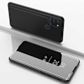 Miniatyrbild 1 av 5: Samsung A21s Smart Flipfodral Clear View Standing V2 Rocket Svart