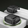 Pikkukuva 2 / 6: Airpods Pro 2 X-Carbo Iskunkestävä kuori ja Carabiner Nordcell™ Black