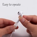Miniatyrbild 2 av 7: Magnetisk Silikonband Strap Airpods 1 / 2 / 3 / Pro / Pro 2 Vit