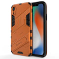 Pikkukuva 9 / 9: iPhone XR iskunkestävä kotelo jalustalla ThinArmor V2 Svart