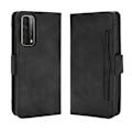 Pikkukuva 2 / 7: Huawei P Smart 2021 lompakkokotelo PU-nahkainen 6-taskuinen Winston V3 Black