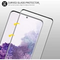 Miniatyrbillede 7 af 8: Samsung S20 Plus Hærdet Glas 3D 0,26mm 9H Fullframe Transparent