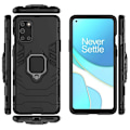 Miniatyrbild 4 av 4: OnePlus 8T Stöttåligt Skal med Ringhållare ThinArmor Svart