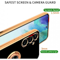 Miniatyrbild 3 av 6: Samsung S24 Plus Elegant & Stöttåligt Skal med Ringhållare Flawless - Svart