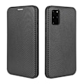 Miniatyrbillede 2 af 9: Samsung S20 Plus Flip Case Cardrum CarbonDreams Black