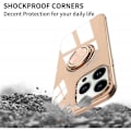 Miniatyrbillede 5 af 7: iPhone 14 Pro Max Elegant & stødsikkert cover med ringholder fejlfri Mörkgrön