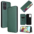 Pikkukuva 1 / 10: Samsung A72 5G Flip Case -korttipaikka CarbonDreams Green Green