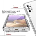 Miniatyrbild 2 av 5: 360° Heltäckande & Stötdämpande Skal Samsung A13 4G Transparent