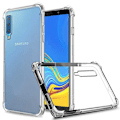 Miniatyrbillede 1 af 5: Samsung A7 2018 stødabsorberende silikone Shell Shockr Transparent