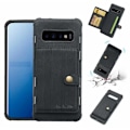 Pikkukuva 1 / 5: Samsung S10 Plus iskunkestävä kansi korttipaikalla 4-SLOT Streetwise V3 Black