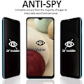 Miniatyrbillede 3 af 6: 2-PACK Samsung A13 5G / A04s Privacy Hærdet glas 0,26 mm 2,5D 9H Transparent