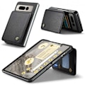 Miniatyrbillede 1 af 7: CaseMe Shockproof Cover Kortholder Stander 4-rums Google Pixel Fold Sort