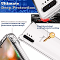 Miniatyrbillede 5 af 6: Samsung Note 10 Plus stødabsorberende silikone Shell Shockr Transparent