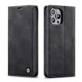 Pikkukuva 2 / 6: iPhone 13 Pro Max Exclusive Elegant Flip Case CaseMe 3-FACK Black