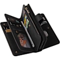 Miniatyrbillede 3 af 7: Samsung S24 multifunktionelt pung etui Lynlås 13-rum