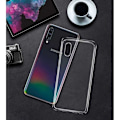 Miniatyrbillede 5 af 5: Samsung A70 stødabsorberende silikonecover Enkelt Transparent