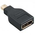 Miniatyrbillede 1 af 4: HAMA Adapter DisplayPort til Mini DisplayPort Black