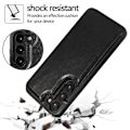 Miniatyrbillede 5 af 10: Samsung S23 FE stødsikker dækselkortholder 3-POCKET Flippr