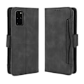 Miniatyrbillede 2 af 6: Samsung Galaxy S20 Plus Pung-etui PU-læder 6-LOMMES Winston V3 Black