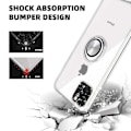 Pikkukuva 3 / 8: iPhone 11 Iskunkestävä suojus sormustelineellä Fresh Transparent