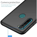 Pikkukuva 4 / 7: Redmi Note 8 Erittäin ohut kumipinnoitettu mattamusta Cover Basic V2 Black