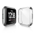 Pikkukuva 1 / 7: Täysi peittävä ultraohut TPU-kotelo Fitbit Versa Liquid Transparent
