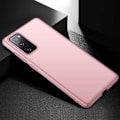 Pikkukuva 7 / 7: Samsung S20 FE Erittäin ohut kumipinnoitettu Cover Basic V2 Pink gold