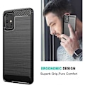 Pikkukuva 7 / 7: Samsung S20 Plus iskunkestävä SlimCarbon suojakuori Black
