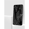 Pikkukuva 9 / 10: Samsung S9 Marble Shell 9H Tempered Glass Back Glassback V2 Black Svart/Guld