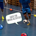 Pikkukuva 6 / 8: 50-PACK Jalkapallokartiot / Valintakartiot Multicolor