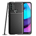 Miniatyrbillede 1 af 3: Motorola Moto E20 / E30 / E40 Stødsikkert dæksel FullCarbon V4 Black