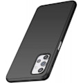 Pikkukuva 6 / 7: Samsung A32 4G Ultra-ohut kumipinnoitettu mattamusta Cover Basic V2 Black