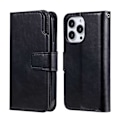 Pikkukuva 3 / 7: iPhone 14 Pro käytännöllinen lompakkokotelo 12-taskuisella Array V4:llä Black