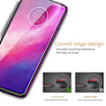 Miniatyrbild 4 av 10: 2-PACK Motorola One Hyper Härdat glas 0.26mm 2.5D 9H Transparent