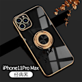 Pikkukuva 4 / 7: Tyylikäs ja iskunkestävä iPhone 11 Pro Max -kuori, jossa on Flawless sormusteline Svart