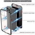 Miniatyrbild 3 av 4: iPhone 14 Pro Max Privacy Heltäckande Premium Skal Glassback V4 Transparent