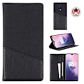 Miniatyrbillede 1 af 6: OnePlus 7 Elegant Case i PU-læder med RFID-blok Black