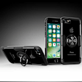Pikkukuva 2 / 2: iPhone 8 Plus Käytännöllinen iskunkestävä kotelo sormustelineellä V4 Black