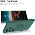 Pikkukuva 5 / 8: Samsung S23 Ultra Iskunkestävä kotelo CamShield-renkaan pidikkeellä Svart