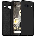 Miniatyrbild 3 av 7: Google Pixel 8A Gummibelagd Mattsvart Skal Kameraskydd Liquid - Svart