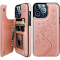 Pikkukuva 1 / 6: iPhone 12 Pro iskunkestävä kotelo, 3-taskuinen Flippr V2 Pink gold