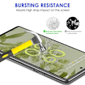 Miniatyrbillede 3 af 11: Google Pixel 6A FullFrame 0,26 mm 2,5D 9H hærdet glas Transparent